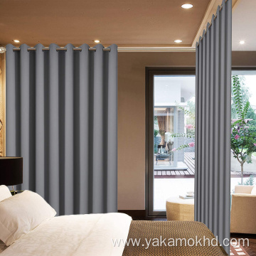 Grey Sliding Door Curtains